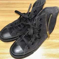 CONVERSE ブラック ハイカットスニーカー