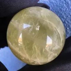 【金運·商売❗️ 】シトリン黄水晶 丸玉☆キラキラ☆パワーストーン天然石A1269