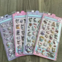 ぷくぷくシール4枚セット