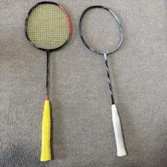 バドミントンラケット ボルトリック80 eチューン2本セット3U G5 - メルカリ