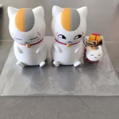 夏目友人帳 ニャンコ先生 フィギュア 日本の民芸 ストラップ