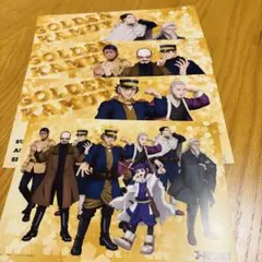 ゴールデンカムイ 黄金に染まる函館 非売品 ポストカード イラストボード