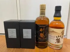 ニッカウイスキー 余市 宮城峡 竹鶴 フロムザバレル 4本セット - メルカリ