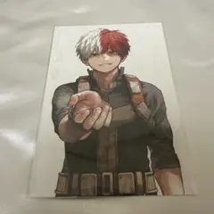 僕のヒーローアカデミア ヒロアカ 最終巻42巻 特典 ポストカード 轟焦凍