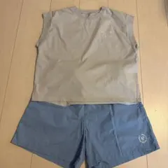 repipi armario Mサイズ　ノースリーブ　ハーフパンツ　2点セット