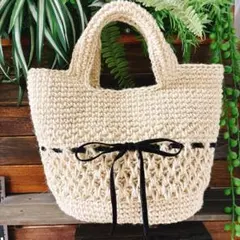 カントリーにゃあむ様専用【日常使い】ハンドメイド フリル付き 麻紐