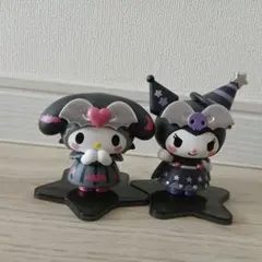 マイメロ クロミ フィギュア マスコット サンリオくじ ハロウィン