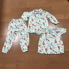 Disney リトルマーメイド パジャマ 120最終値下げ