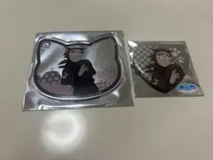 忍たま乱太郎　ナンジャタウン　諸泉尊奈門　アクリルコースター　ハート缶バッジ