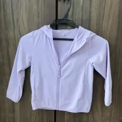 UNIQLO AIRism パーカー 110サイズ 薄紫