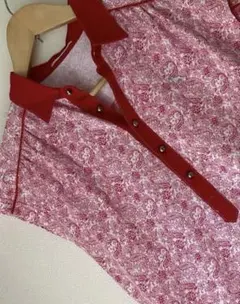 ゴルフポロ　Heal Creak ヒールクリーク　赤　美品　L相当のサムネイル