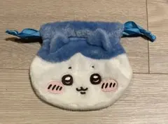 ちいかわ　おかお巾着　未使用　ハチワレ　ガチャガチャ　ガチャ　巾着