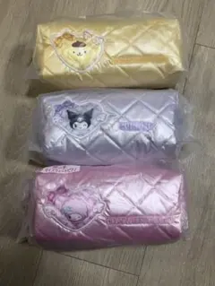 マイスウィートピアノ・クロミ・ポムポムプリン ポーチ3点セット