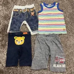 ミキハウス　パンツ　タンクトップ　騙し絵