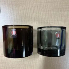 marimekko マリメッコ　イッタラ　キャンドルホルダー　2個セット