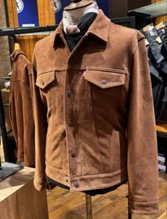 Levi’s トラッカージャケット　スエード　レザー　デニム　木村拓哉　長瀬智也のサムネイル