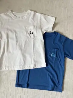 無印良品 キッズ 半袖Tシャツ 2枚セット 110cmのサムネイル