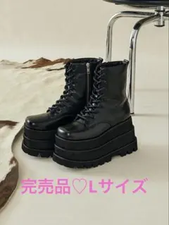 【完売品】Darich トリプルソールエンジニアブーツ BLK Lサイズのサムネイル