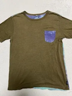 gohemp マルチカラー　タイダイ染め　ポケット　tシャツ Lのサムネイル