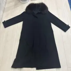 CLATHAS ファー付き ロングコート ホワイト 新品 - メルカリ