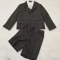 バーバリー　キッズ　フォーマルスーツ　セット　グレー　110