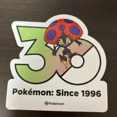 ポケモン 30周年記念 ステッカー　イオルブ　韓国限定　メガフェスタ
