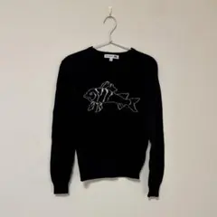 jw anderson×uniqlo ラムジャガードクルーネックセーター