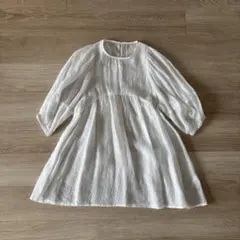 セレクトモカ ボリュームスリーブシアーチュニック