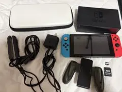 Nintendo Switch 本体 ネオンブルー ネオンレッドのサムネイル