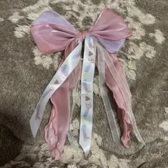 【販売終了品】東京ディズニーリゾート40周年 リボン ヘアゴム