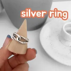 ヴィンテージ リング オープンリング メキシカンジュエリー　シルバー　1020