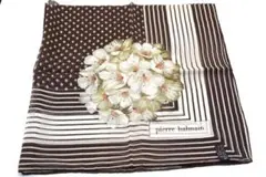 ストール　シルク100% イタリア製　Pierre balmain 保管品