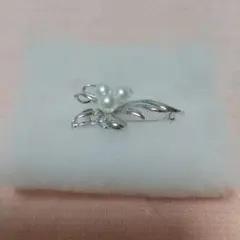 y*u様 アコヤパールブローチ