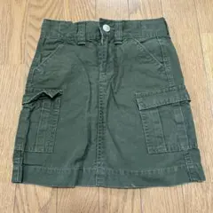 SHIPS kidsカーゴスカート オリーブグリーン