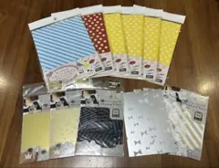 色　柄入りプラバン　 28枚　アクセサリー　卒業記念キーホルダー　プラ板