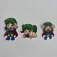 SANKYO オリジナルキャラ 夢夢ちゃん ステッカー 3点セット ★非売品★