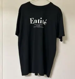 COLZA Tシャツ ブラック Entitéロゴのサムネイル