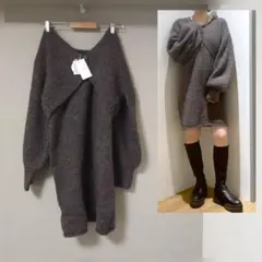 ローリーズファーム　メランジ カーディガンキャミ ２Ｐ ワンピース