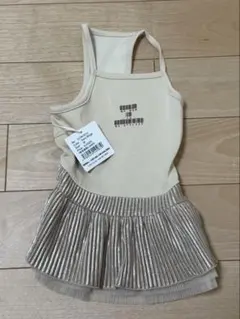 CIRCUS アイボリーベージュ スカート付きタンクトップ M.のサムネイル
