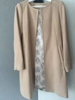 ロイヤルパーティー ベージュ ロングコート