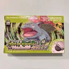 ポケットモンスター(リーフグリーン)【ワイヤレスアダプター、本体、説明書、箱付】