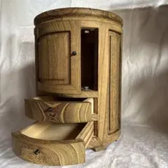 希少 昭和レトロ 木製キャビネット うさぎ透かし彫り 飾り棚 古道具 店舗什器 希少 昭和レトロ 木製キャビネット うさぎ透かし彫り 飾り棚 古道具