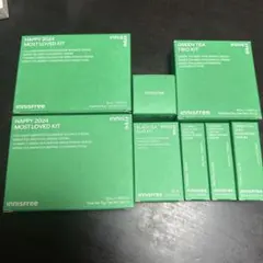 Innisfree イニスフリーフェイバリットキット 他グリーンティー8点セット