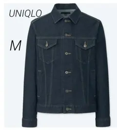 【UNIQLO】デニムジャケット ジージャン ストレッチ サイズ インディゴ M