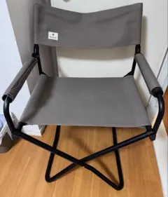 （新品）FDチェアワイド グレー LV-077GY（B) 楽天市場】スノーピーク snow peak FDチェアワイド グレー LV