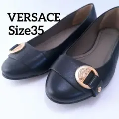 VERSACE ヴェルサーチ パンプス メデューサ 35 レディース ブラック