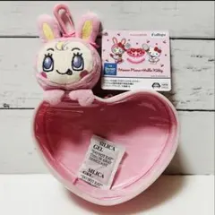 メゾピアノ マツキヨ バニティポーチ&ハートブラシセット レア】メゾピアノ マツキヨコラボバニティポーチ&ハートブラシセット