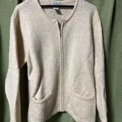 L.L.Bean ボールジップ ニットジャケット