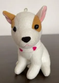 フェルト製犬のぬいぐるみ