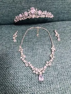 ブライダルアクセサリー 3点セット